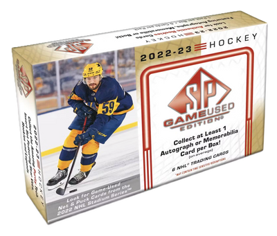 Basketball Upper Deck 2022-23 Upper Deck SP Game Used Hockey Hobby Box