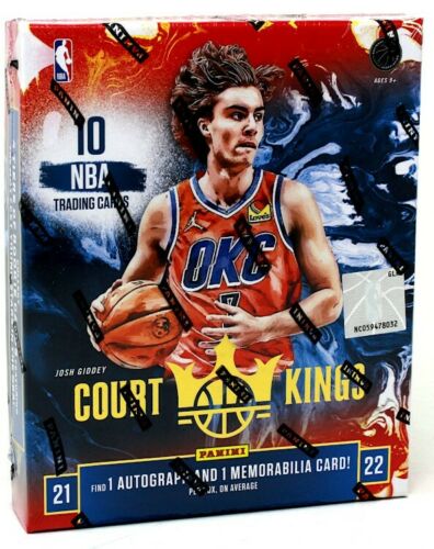 Basketball Panini 2021-22 Panini Court Kings Basketball Hobby 16 Box Case