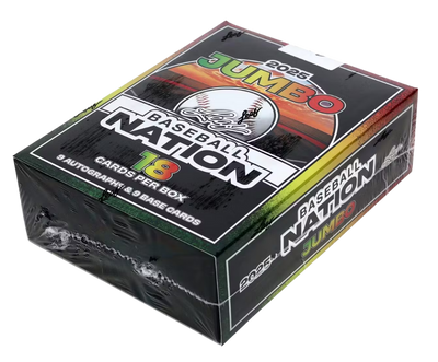 Baseball 2025 Leaf Baseball Nation Hobby Jumbo Box