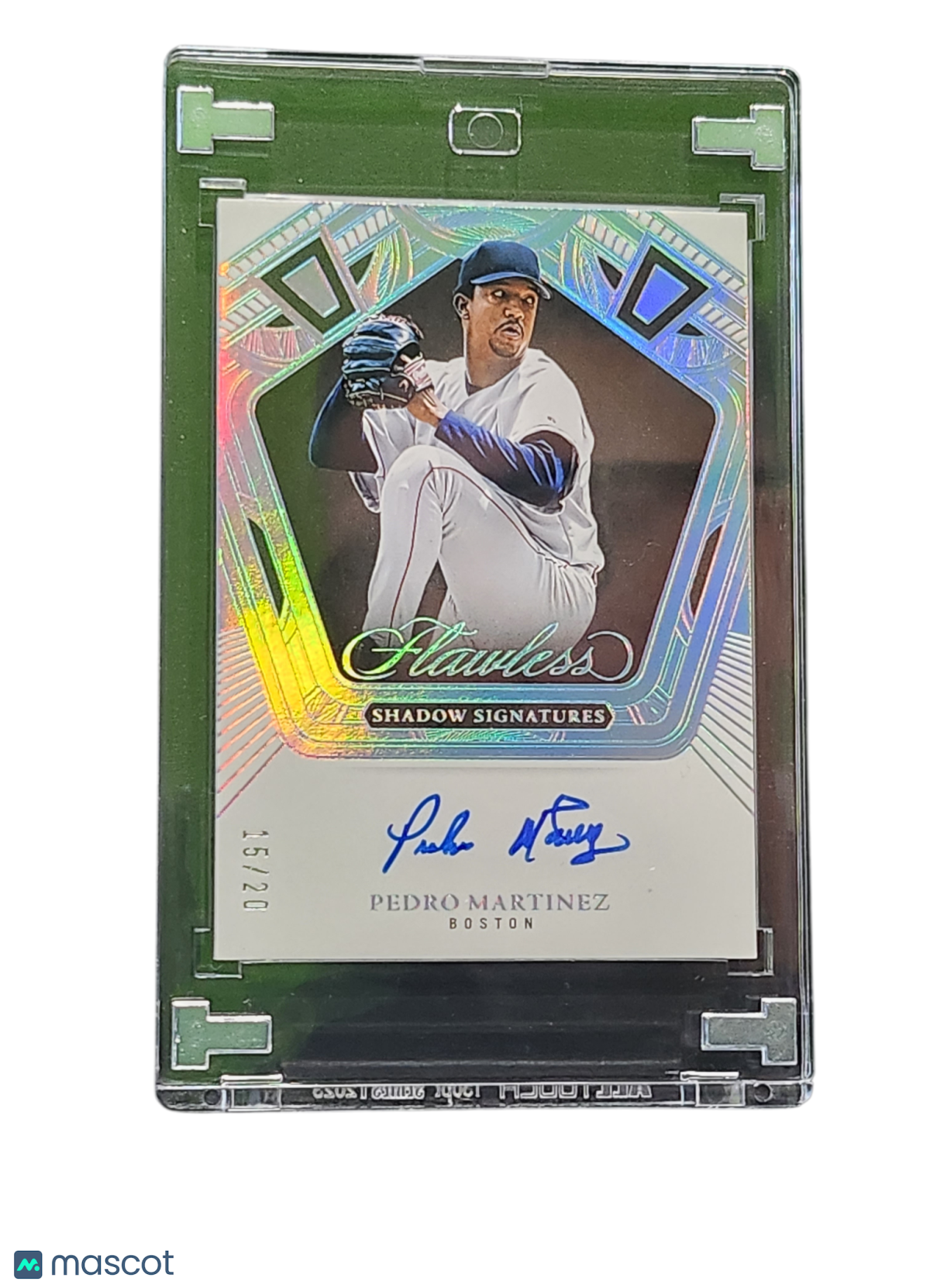 2025 Panini Flawless Shadow Signatures Pedro Martinez #Ss-Pm 15/20