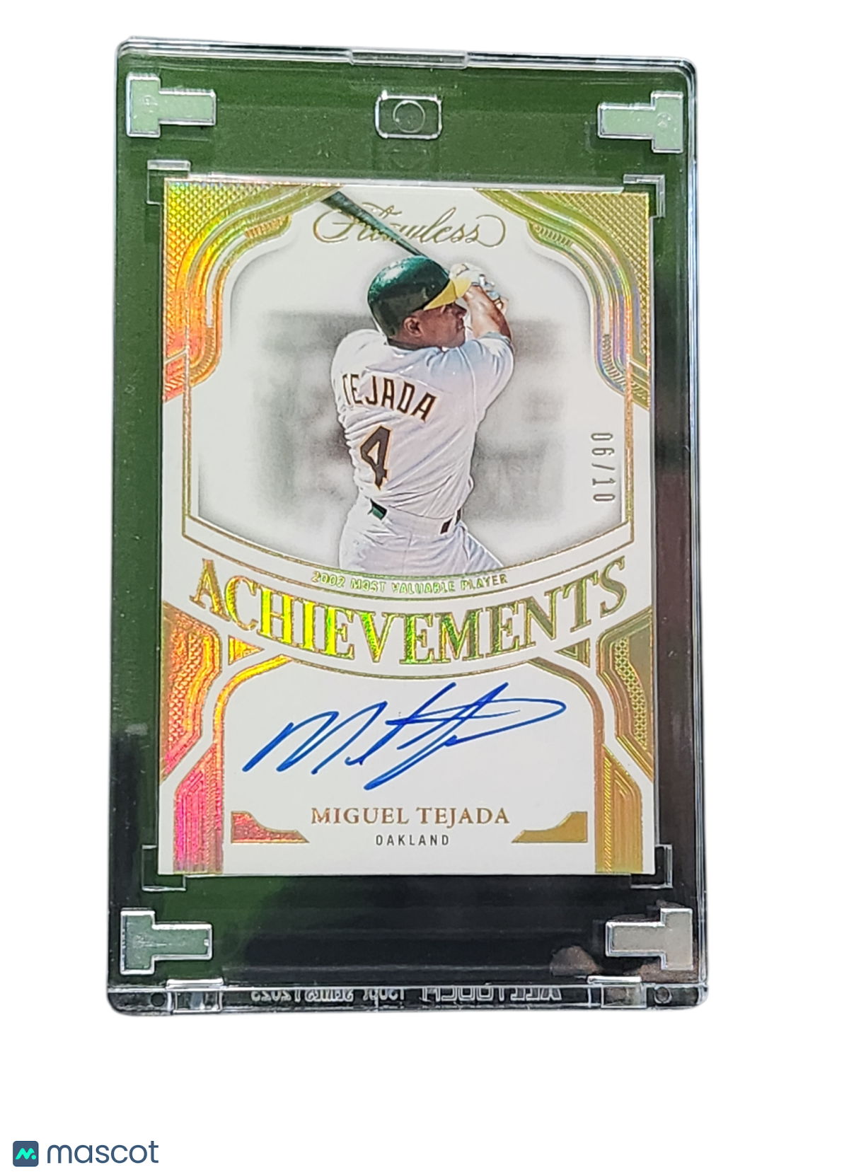 2025 Panini Flawless Baseball Miguel Tejada #Fa-Mt 06/10