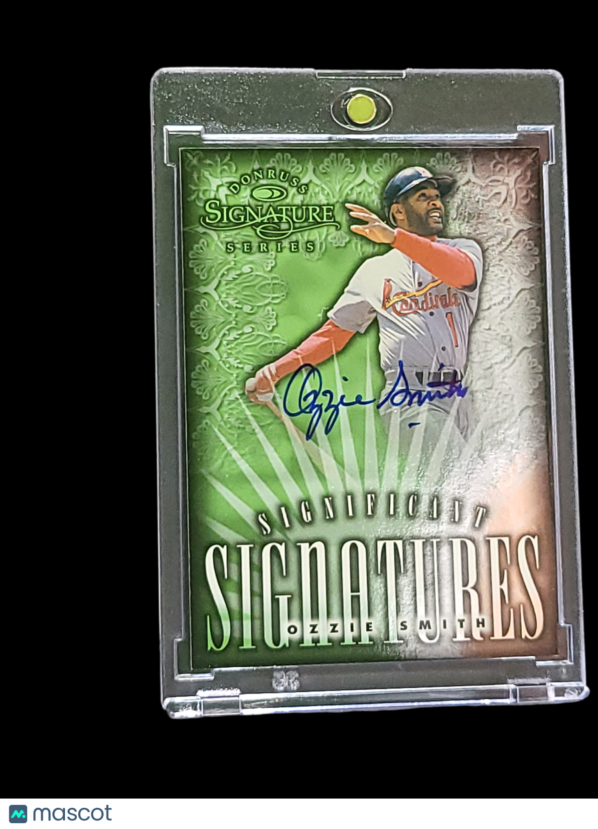 1993 Donruss Signature Series Significant Signatures Ozzie Smith #85 0203/2000