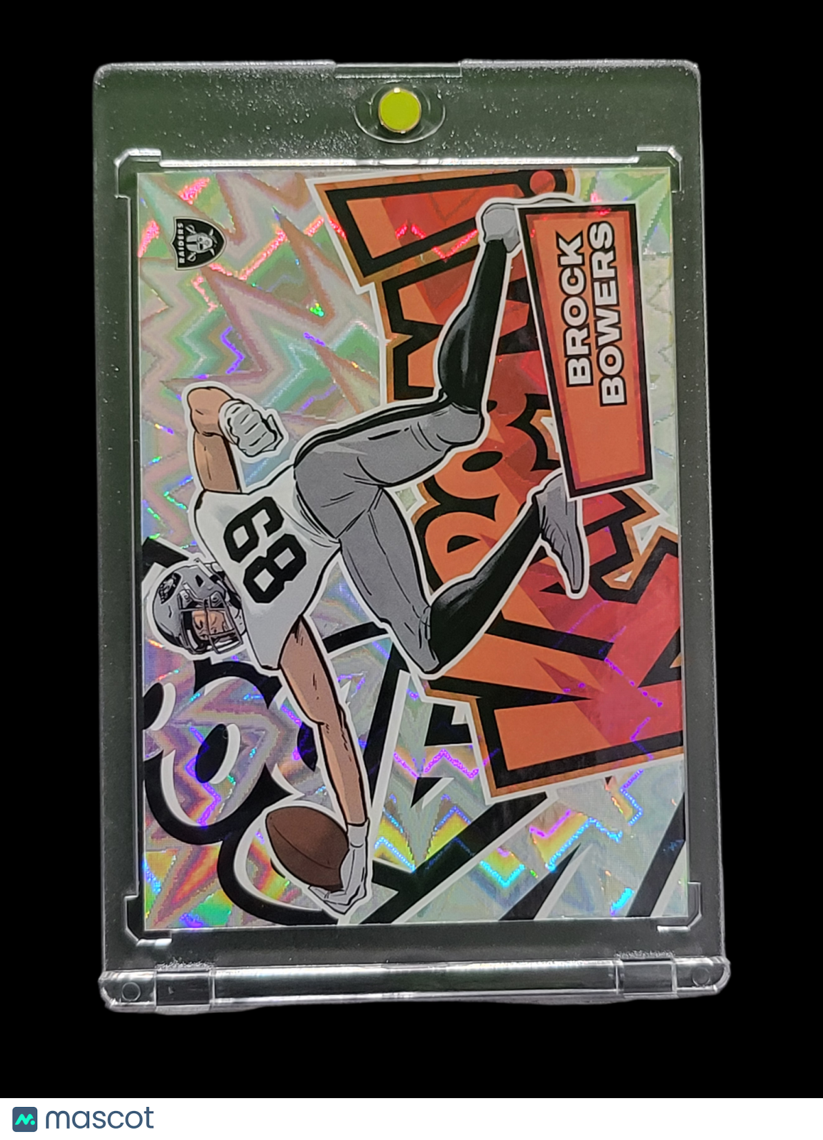 2025 Panini Absolute Kaboom! Brock Bowers #8 Horizontal
