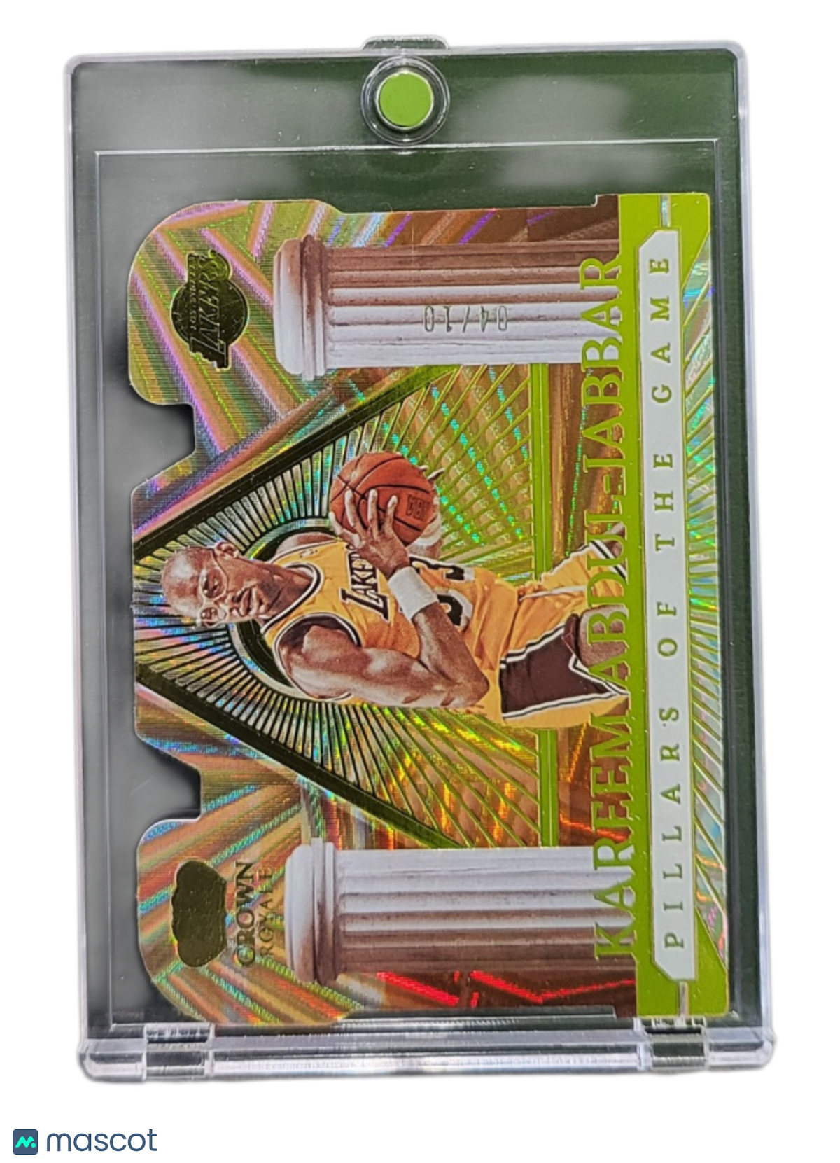 2023 Panini Crown Royale Pillars Of The Game Kareem Abdul-Jabbar #8 01/70