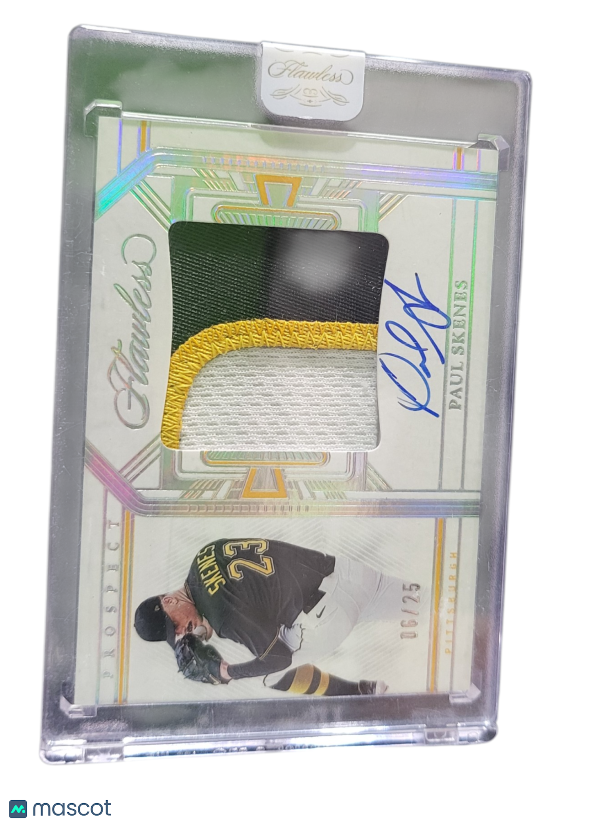 2024 Panini Flawless Baseball Paul Skenes #Ppa-Ps 06/25 Patch Memorabilia