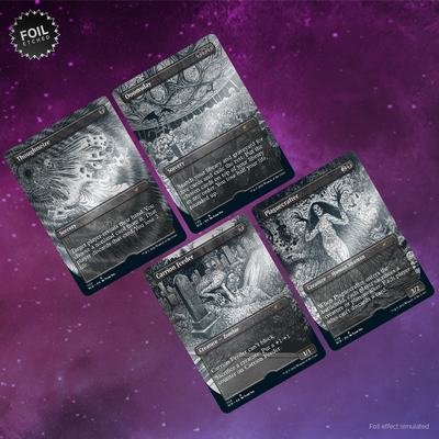 Magic The Gathering Secret Lair Drop: Special Guest: Junji Ito (English) - Foil Etched Edition