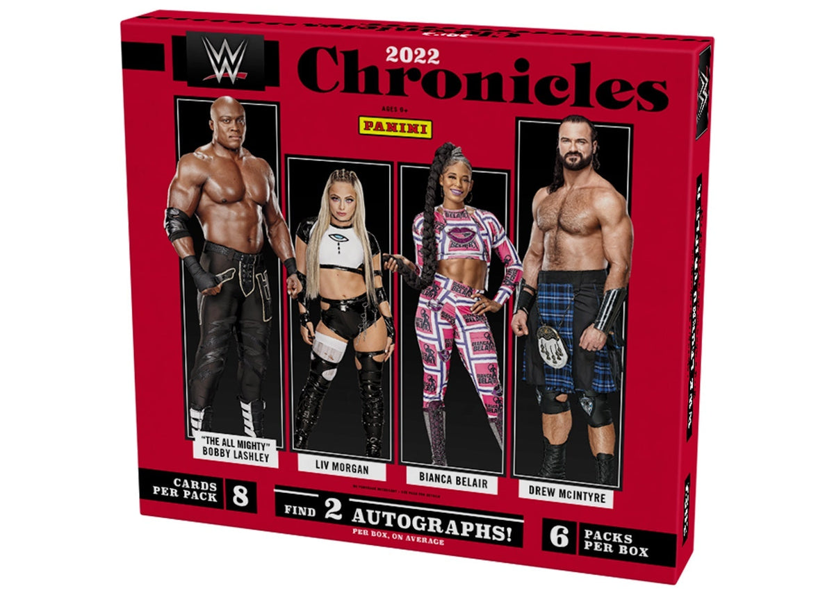 WWE Wrestling Panini 2022 Panini Chronicles WWE Hobby Box