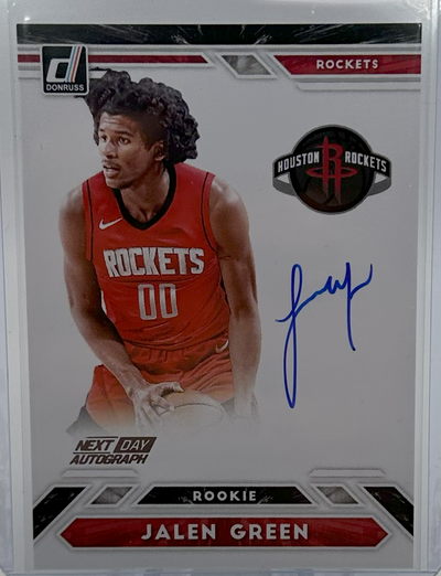 Basketball Panini 2021-22 Panini Donruss Basketball - Jalen Green Nd-Jgr - Next Day Autograph