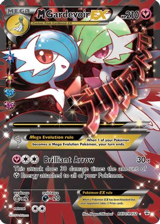 Pokémon M Gardevoir EX (Full Art) (Rc31/Rc32) - Generations Radiant Collection Holofoil
