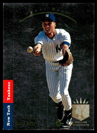 Baseball Upper Deck 1993 Upper Deck SP #279 Derek Jeter Premier Prospects Rookie Rc