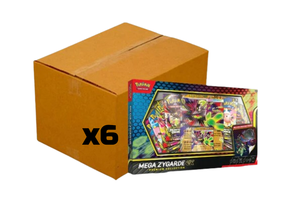 Sports Sealed Case Mega Zygarde EX Premium Collection