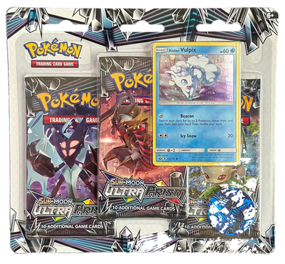 Ultra Prism 3-Pack Blister W/ Alolan Vulpix