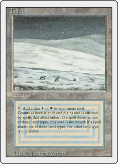 Magic The Gathering Tundra - Revised Edition (3ed)