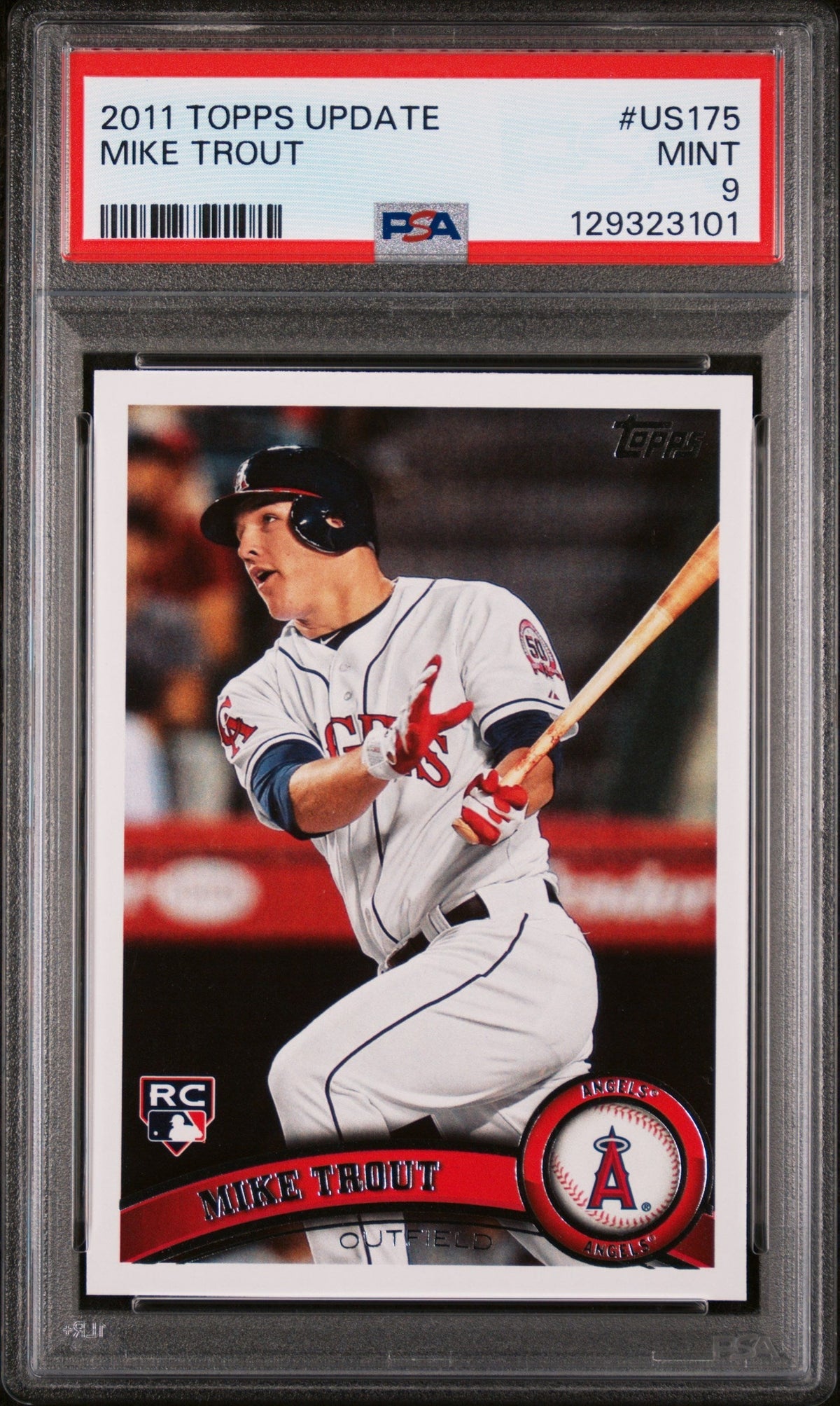 Baseball Topps 2011 Topps Update Mike Trout #Us175 PSA 9