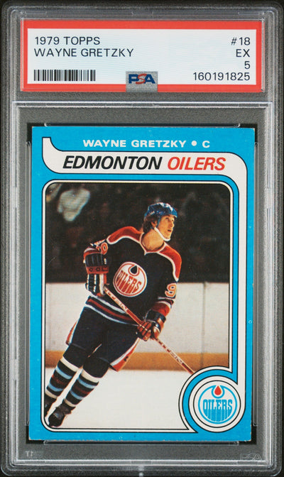 Hockey Topps 1979 Topps Wayne Gretzky #18 PSA 5