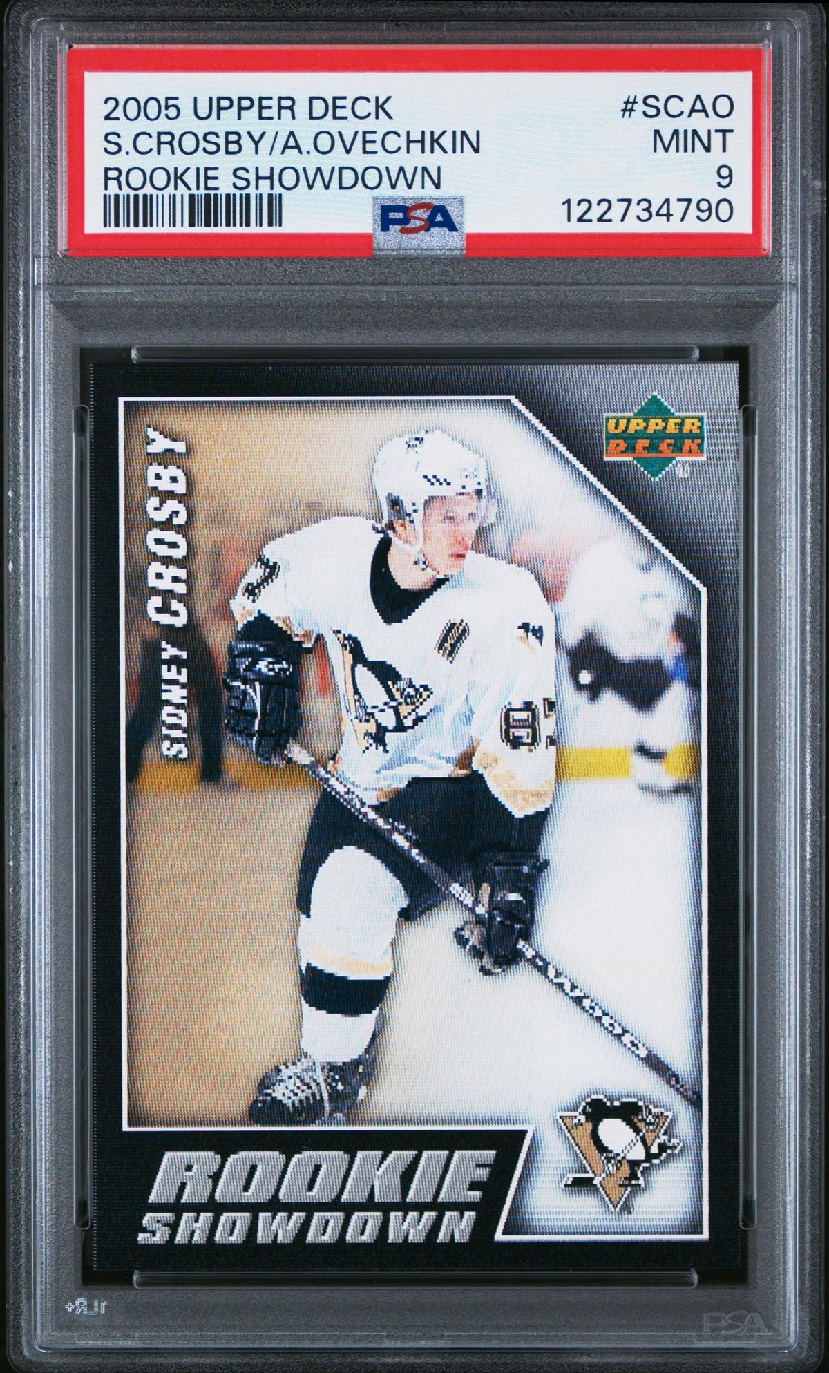 Hockey Upper Deck 2006 Upper Deck Rookie Showdown Alexander Ovechkin/Sidney Crosby #Rsscao PSA 9