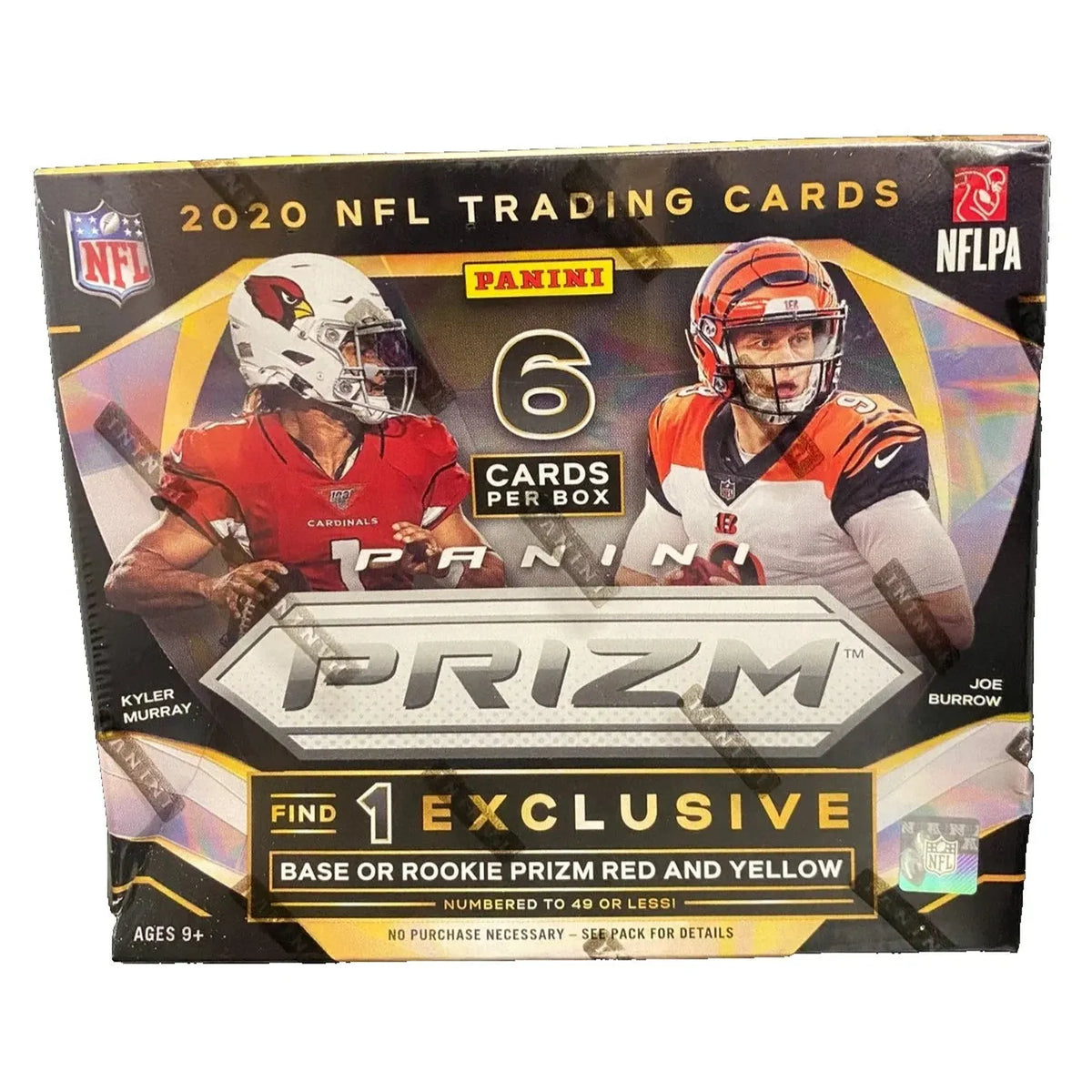 Football Panini 2020 Panini NFL Prizm Asia Tmall Exclusive Football Sealed Box 6 Cards Per Box