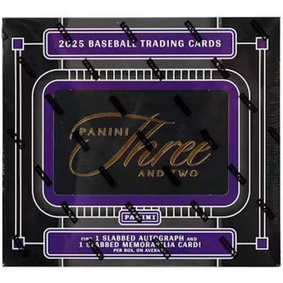 Baseball Panini 2025 Panini Three And Two Baseball Hobby Box