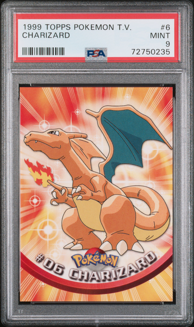 Pokémon Topps PSA 9 Charizard