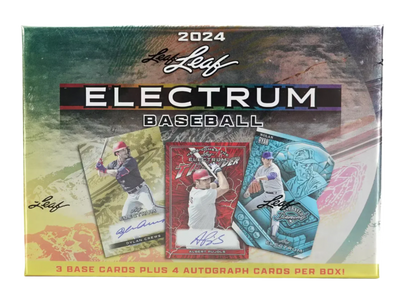 Baseball 2024 Leaf Electrum Baseball Hobby Box