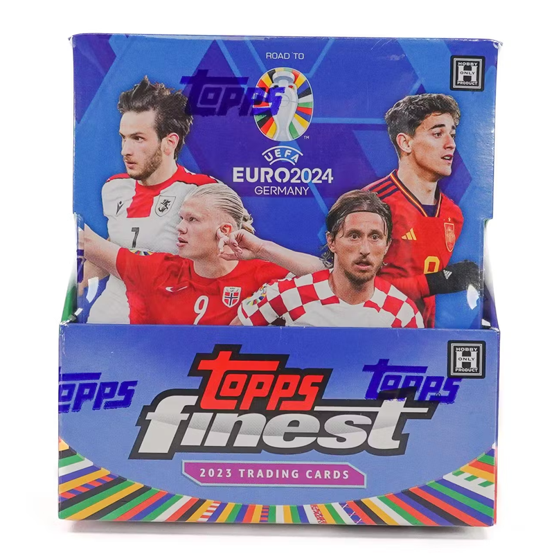 2024 Topps Finest Road To Uefa Euro Soccer Hobby Box