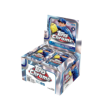 Baseball Topps 2025 Topps Chrome Baseball Hobby Jumbo Box