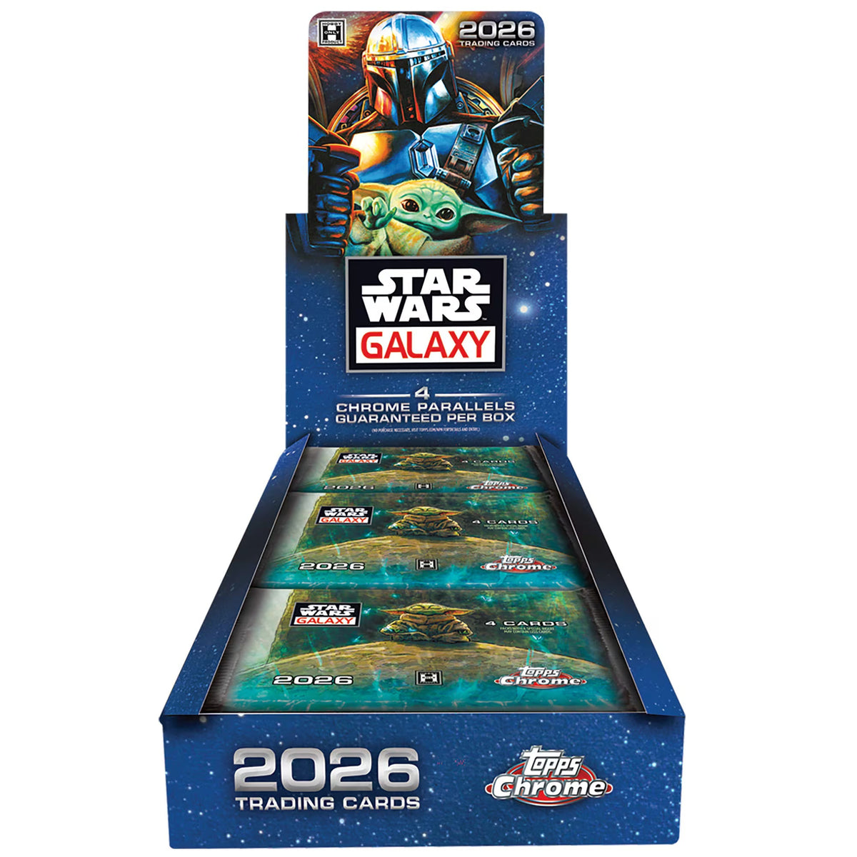 Sports Topps 2026 Topps Chrome Star Wars Galaxy Hobby Box