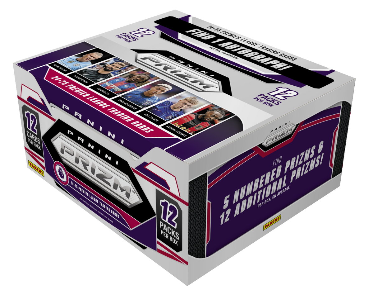 Soccer Panini 2024-25 Panini Prizm Premier League Soccer Hobby Box