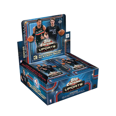 Basketball Topps 2025/26 Topps Chrome Updates Basketball Factory Sealed Hobby Jumbo Box
