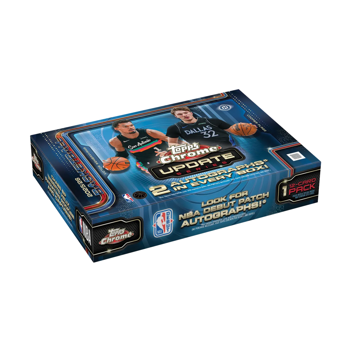 Basketball Topps 2025-26 Topps Chrome Update Series Basketball Delight Box