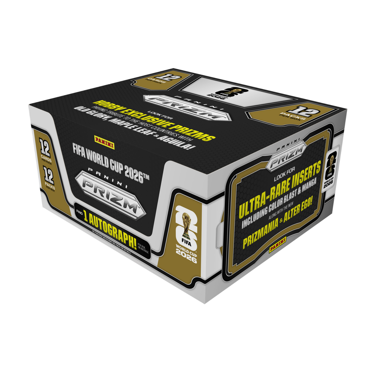 Soccer Panini Panini: 2026 Panini Prizm Fifa World Cup 2026™ Trading Card Box (Hobby)