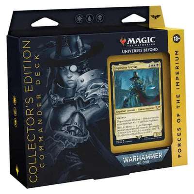 Magic The Gathering Magic The Gathering: Universes Beyond: Warhammer 40,000 - Forces Of The Imperium Commander Deck (Collector'S Edition)