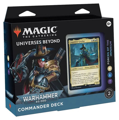 40K Universes Beyond: Warhammer 40,000 Commander Decks: Forces Of The Imperium