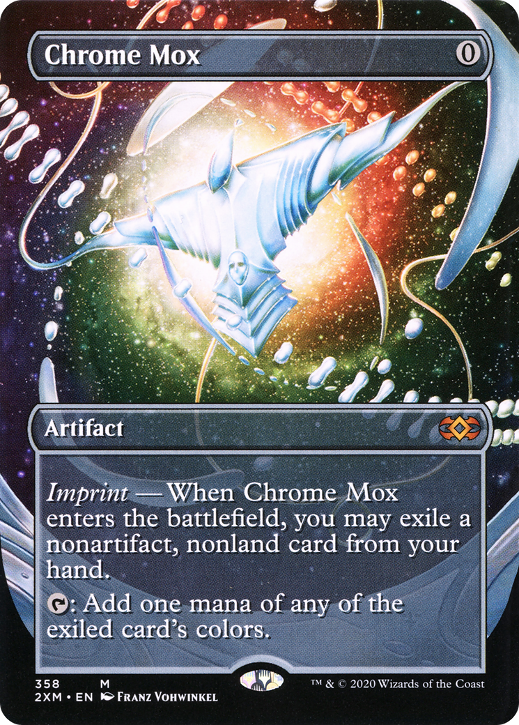 Magic The Gathering Chrome Mox (Borderless) - Double Masters (2xm)
