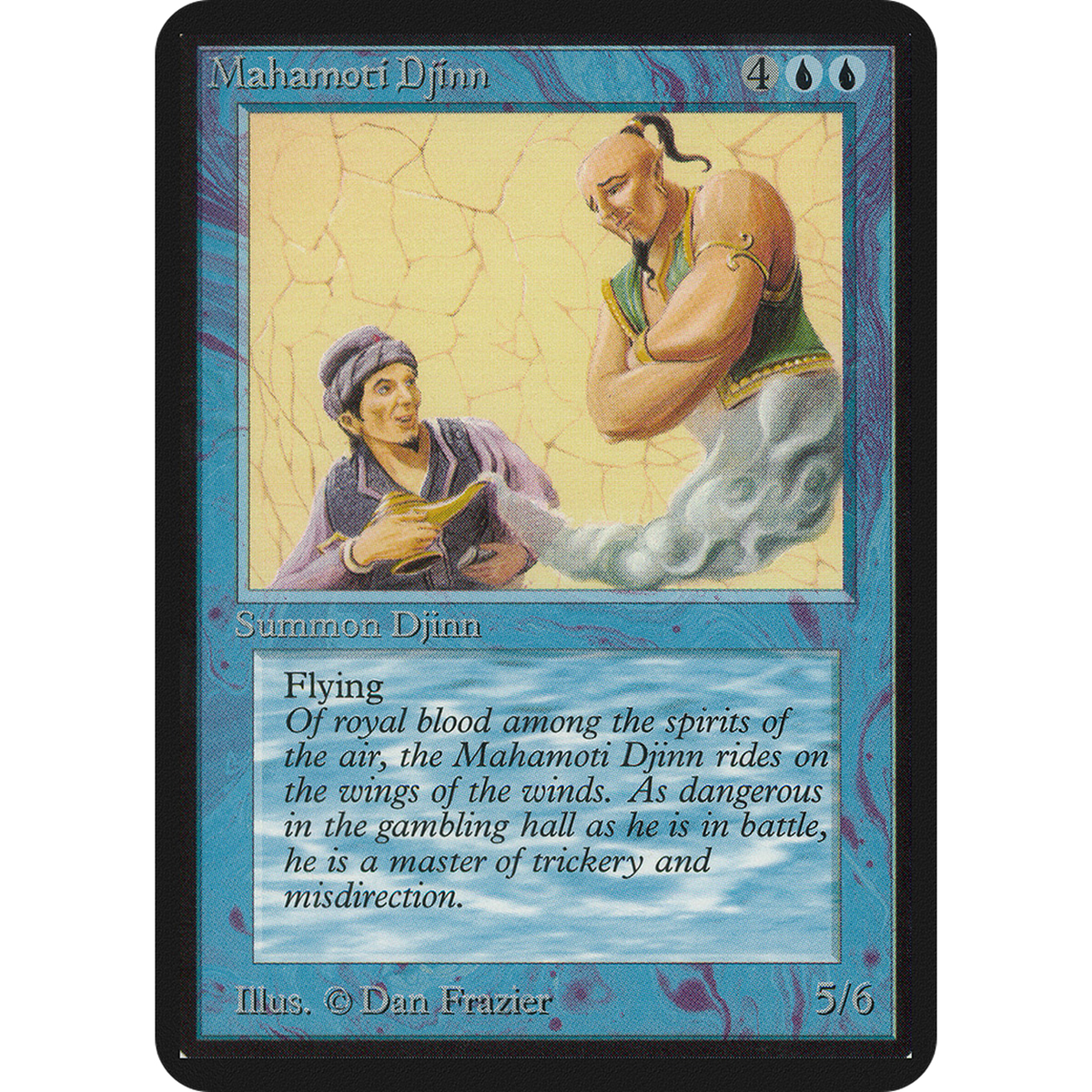 Magic The Gathering Mahamoti Djinn [Limited Edition Alpha]