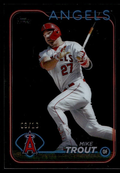 Baseball Topps 2024 Topps 27 Mike Trout /10 Angels