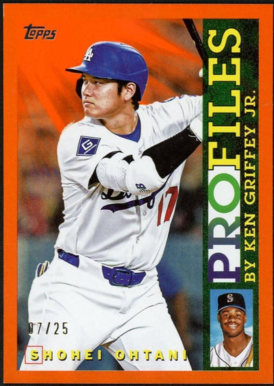Baseball Topps 2026 Topps Series 1 Profiles Ohtani Orange /25