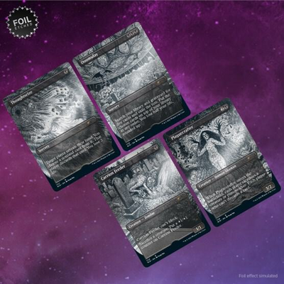 Magic The Gathering Secret Lair Drop: Special Guest: Junji Ito (Japanese) - Foil Etched Edition