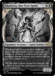 Magic The Gathering Anafenza, Kin-Tree Spirit (Serial Numbered) - March Of The Machine: Multiverse Legends (Mul)