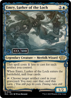 Magic The Gathering Emry, Lurker Of The Loch (Serial Numbered) - March Of The Machine: Multiverse Legends (Mul)
