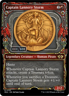 Magic The Gathering Captain Lannery Storm (Serial Numbered) - March Of The Machine: Multiverse Legends (Mul)