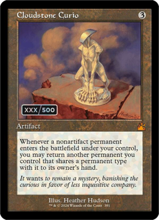 Magic The Gathering Cloudstone Curio (Retro Frame) (Serial Numbered) - Ravnica Remastered (Rvr)