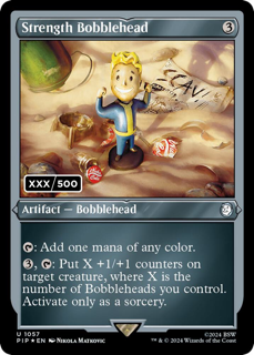 Magic The Gathering Strength Bobblehead (Serial Numbered) - Universes Beyond: Fallout (Pip)