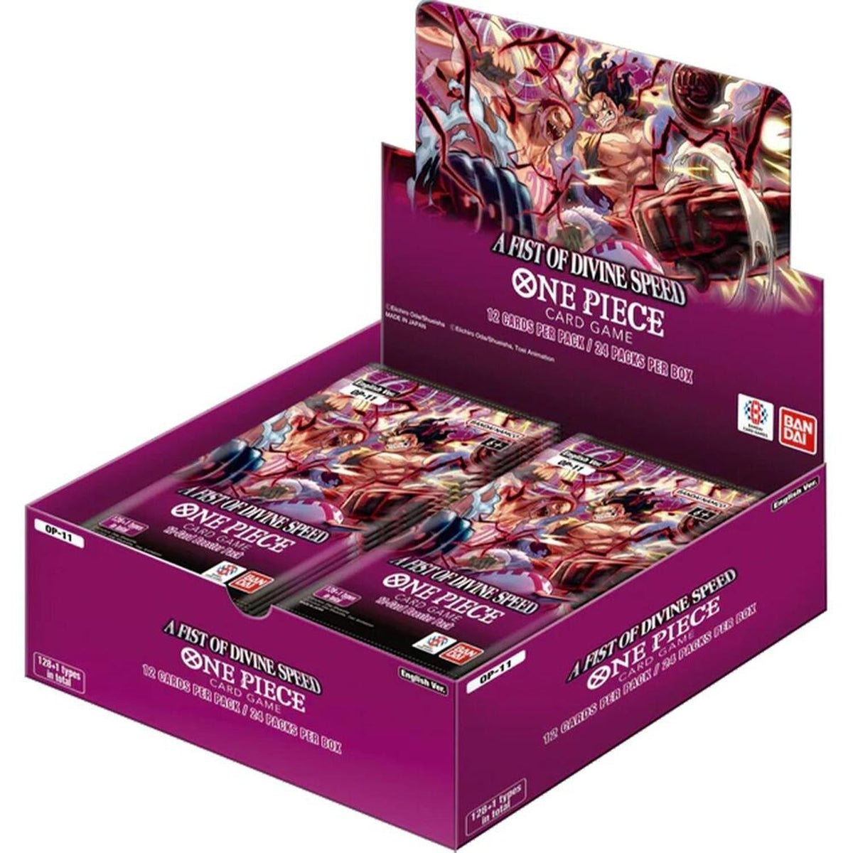 One Piece TCG One Piece: A Fist Of Divine Speed Booster Box (OP-11)