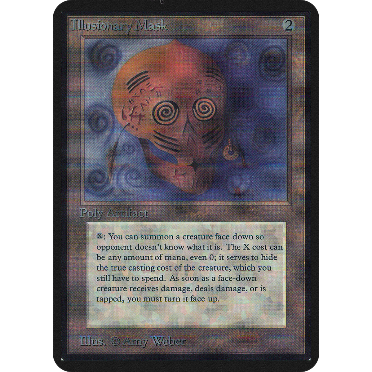 Magic The Gathering Illusionary Mask [Limited Edition Alpha]