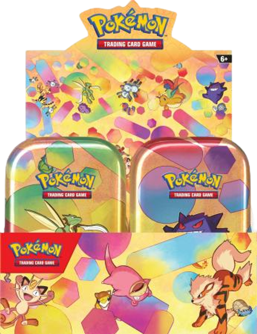 Pokémon 151 Mini Tins Display Box Of 10