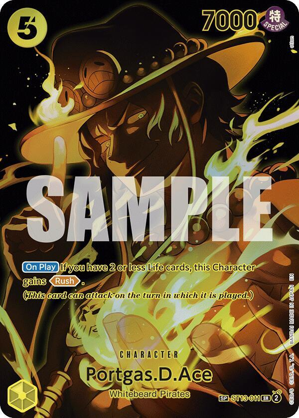 One Piece TCG Portgas.D.Ace (SP) - Legacy Of The Master (Op12)