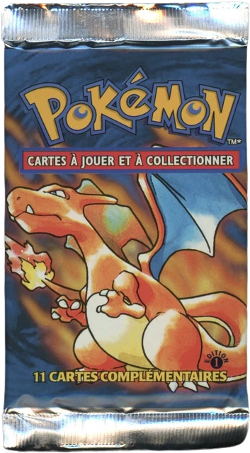 Pokémon 1st Edition Base Set Booster Pack French