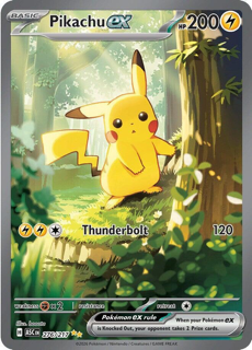 Pokémon Pikachu EX - 276/217 - Me: Ascended Heroes (Asc)