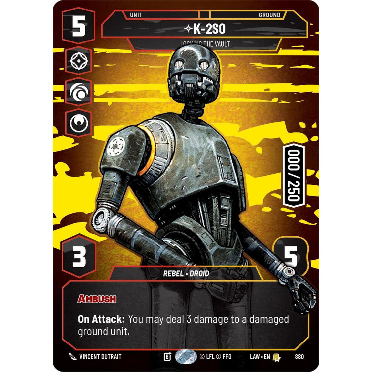 Sports K-2s0 - Locking The Vault (Serialized) (880) (880) [A Lawless Time]